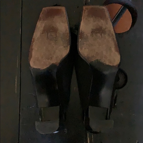Stuart WEITZMAN Fringed Mules - Black - Picture 7 of 16